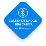 Coleta de dados sem cabos, via Bluetooth