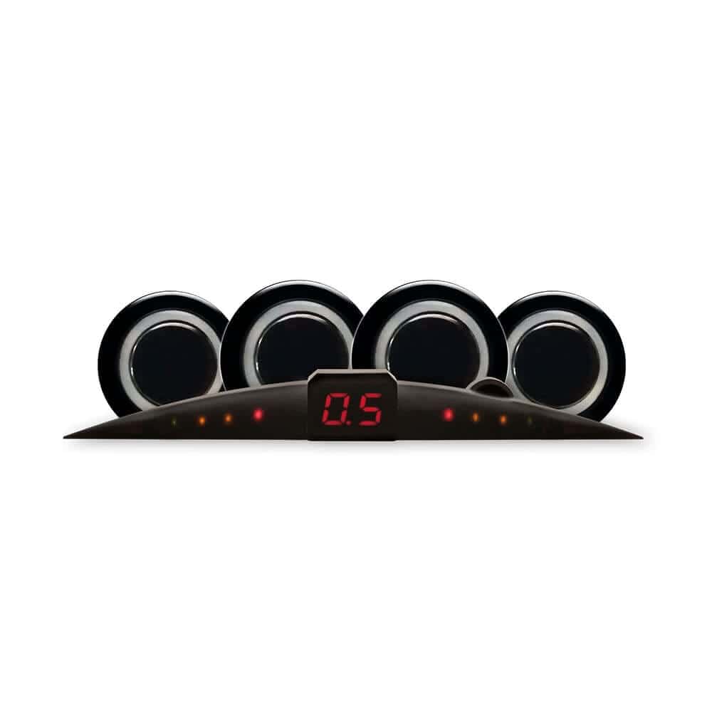 Sensor de estacionamento PS220 — kit com 4 cápsulas de 19 mm cada — cor preto