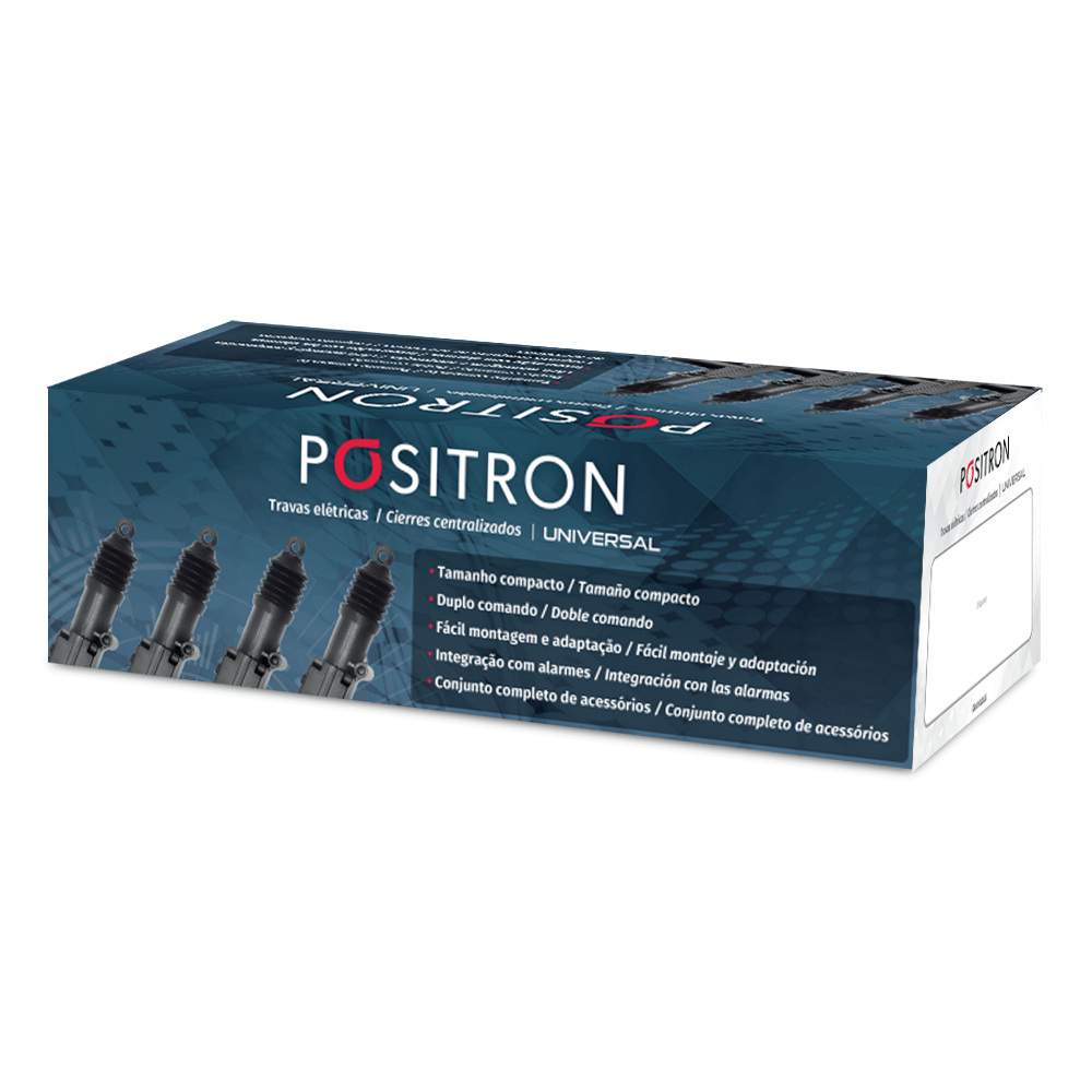 Kit de Travas Elétricas Linear 4 portas TR420